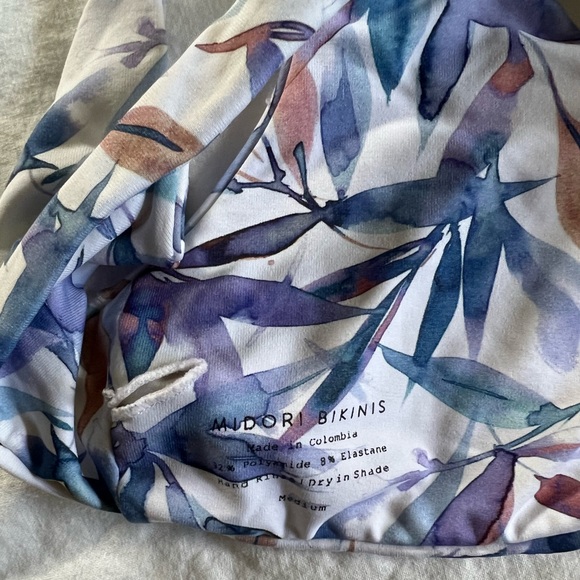 Midori Tie Front Bikini Top - Picture 3 of 3